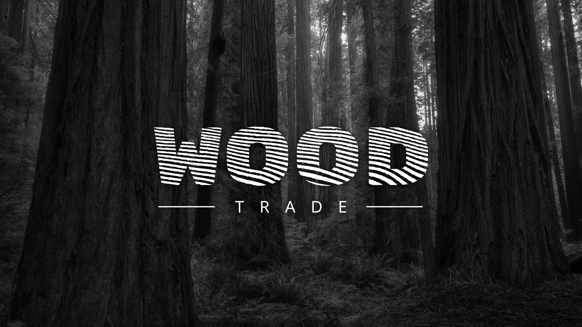 Разработка логотипа для компании «Wood Trade» в Ревде